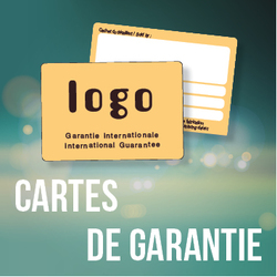 Cartes de garantie Montres et Bijoux - 