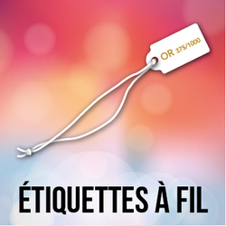 Etiquettes  fil - 