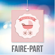 Cartes de Voeux, Faire-parts  Faire-part  